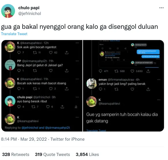 Jefri Nichol Duel dengan Warganet di Ring Tinju Gara-Gara Cuitan Twitter 2 Jefri Nichol Baku Hantam dengan Haters di Ring Tinju Gegara Cuitan Twitter