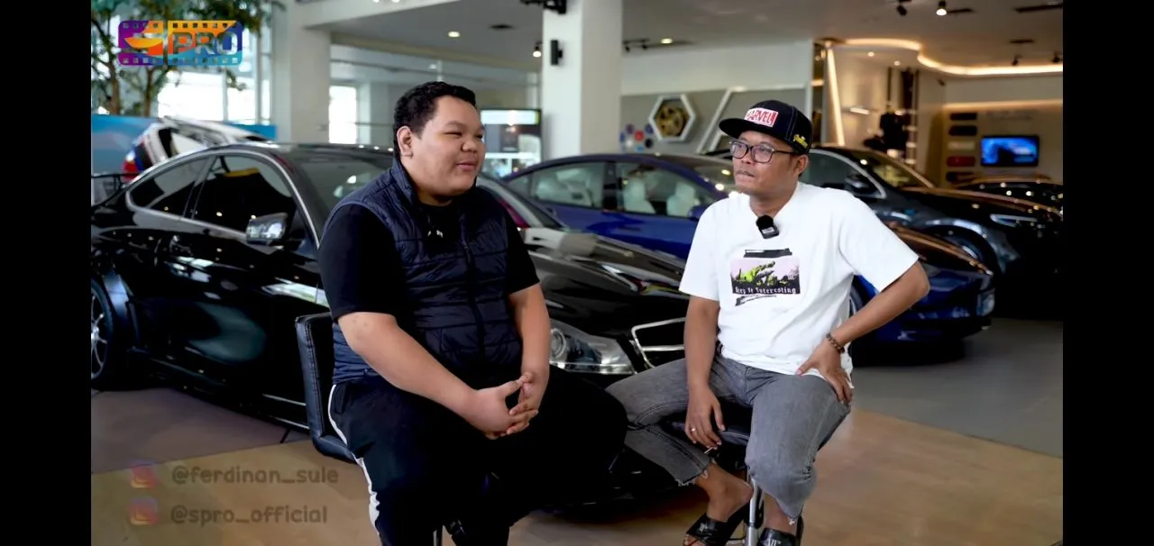 Kondisi Terkini Komedian Mat Solar, Tak Bisa Gerakkan Kaki dan Tangan 3 Sule lakukan wawancara kepada Haidar