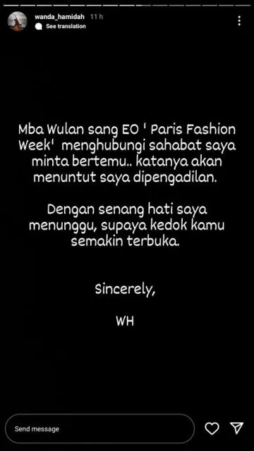 Wanda Hamidah Dituntut EO yang Klaim Ikut Paris Fashion Week 2022 6 Wanda Hamidah dituntut EO