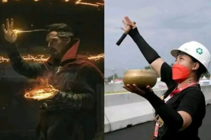 10 Potret Meme Moto GP Mandalika, Bukti Warganet Indonesia Sangat Kreatif 11 meme membuka multiverse