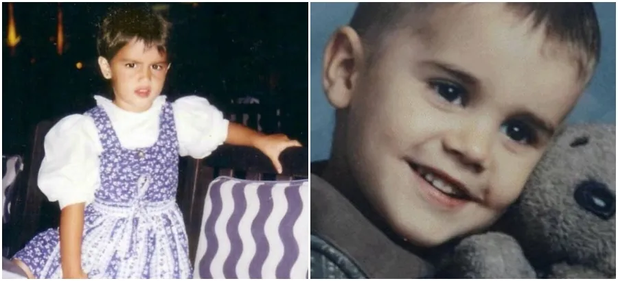 Foto Lawas Cinta Laura Disebut Mirip Justin Bieber, Warganet Setuju 2 Cinta Laura kecil mirip Justin Bieber