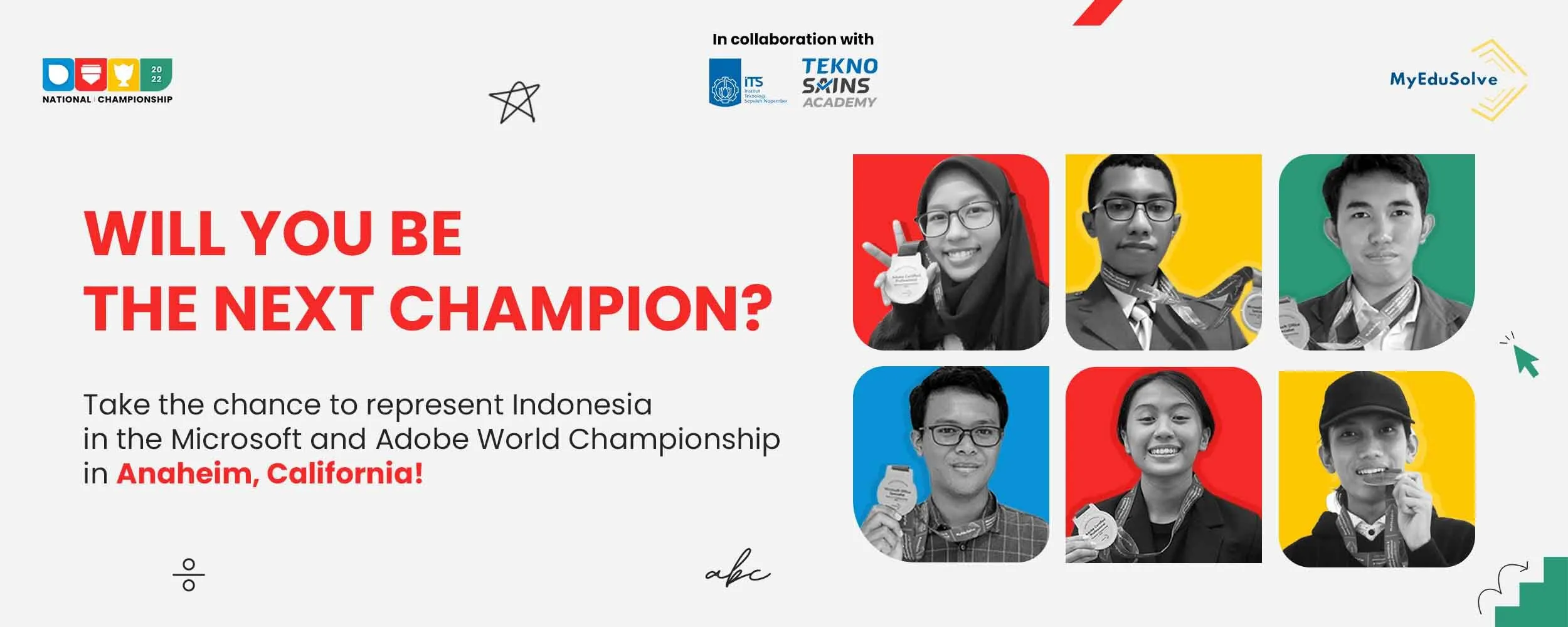 MyEduSolve Bersama ITS dan Tekno Sains Academy Selenggarakan Microsoft & Adobe National Championship 2022 3