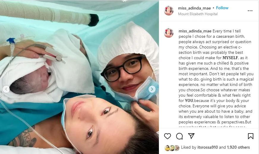 Istri Derby Romero Balas Sindiran karena Lahiran Secara Caesar: itu Pilihan Terbaik! 3