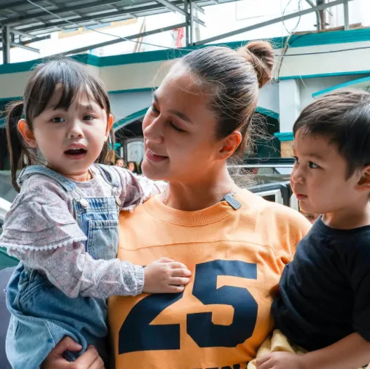 7 Potret Gemas Playdate Kiano dan Lala, Seperti Kakak Beradik! 11 kiano lala