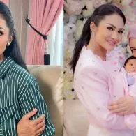 Sambil Gendong Ameena, Krisdayanti Kenang Momen Haru Mengasuh Aurel Saat Bayi