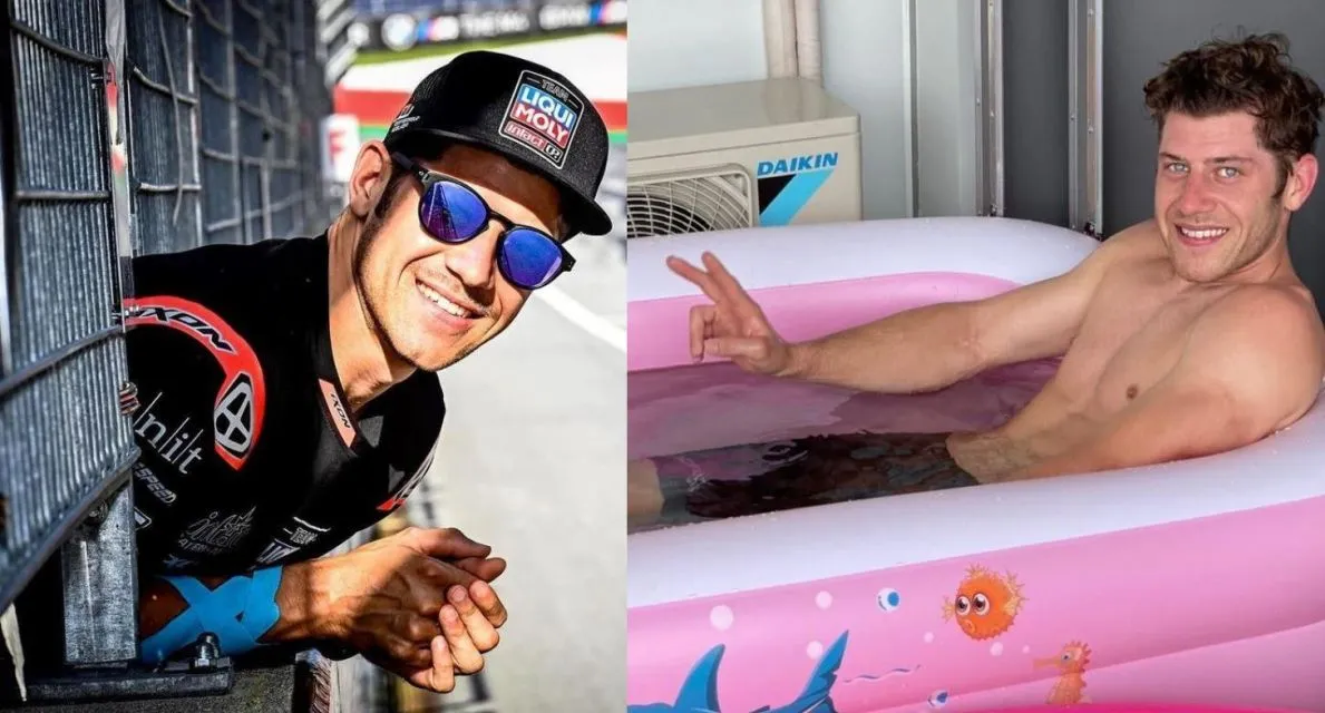 5 Aksi Kocak Pembalap Ngadem di MotoGP Mandalika. Hadeeh~ 11 MotoGP