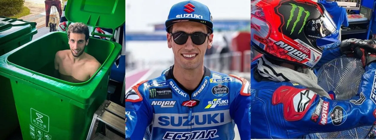 5 Aksi Kocak Pembalap Ngadem di MotoGP Mandalika. Hadeeh~ 9 MotoGP