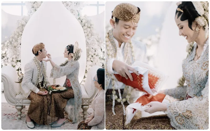 8 Potret Pernikahan Romantis Belva Devara dan Sabrina Anggraini 11 pernikahan belva sabrina panggih