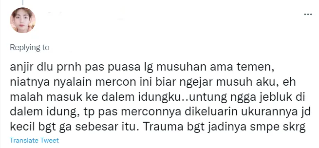 Pengalaman Kocak Warganet Main Mercon Kupu-kupu. Ngeselin Banget! 11 Pengalaman warganet main petasan