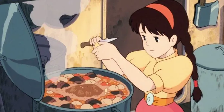 10 Potret Makanan Paling Ikonik yang Ada di Anime Studio Ghibli. Mana Favoritmu? 17 Sayur Sop