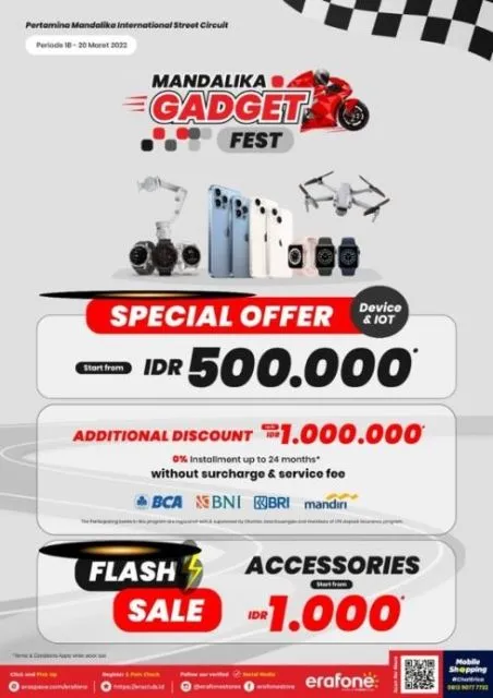 Erafone Hadirkan Promo Menarik pada Gelaran MotoGP Mandalika 2022 2 Promo menarik Erafone