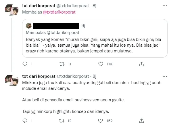 Alamat Email Rudy Salim Jadi Sorotan Warganet, Dinilai Nyeleneh Tapi Unik! 4 Komentar salah satu warganet