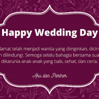 19+ Ucapan Pernikahan buat Sahabat yang Lucu & Menyentuh