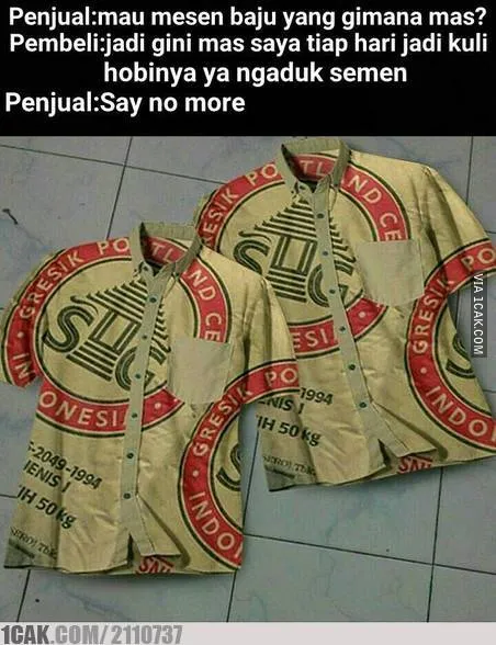 Potret Model Baju Lebaran Nyeleneh. Pokoknya yang Penting Beda! 13 Baju Lebaran