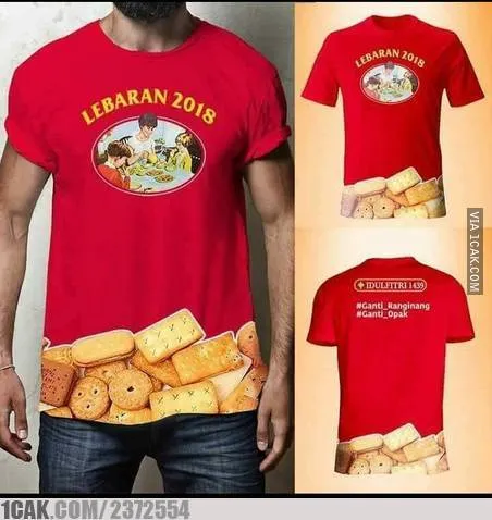 Potret Model Baju Lebaran Nyeleneh. Pokoknya yang Penting Beda! 12 Baju Lebaran