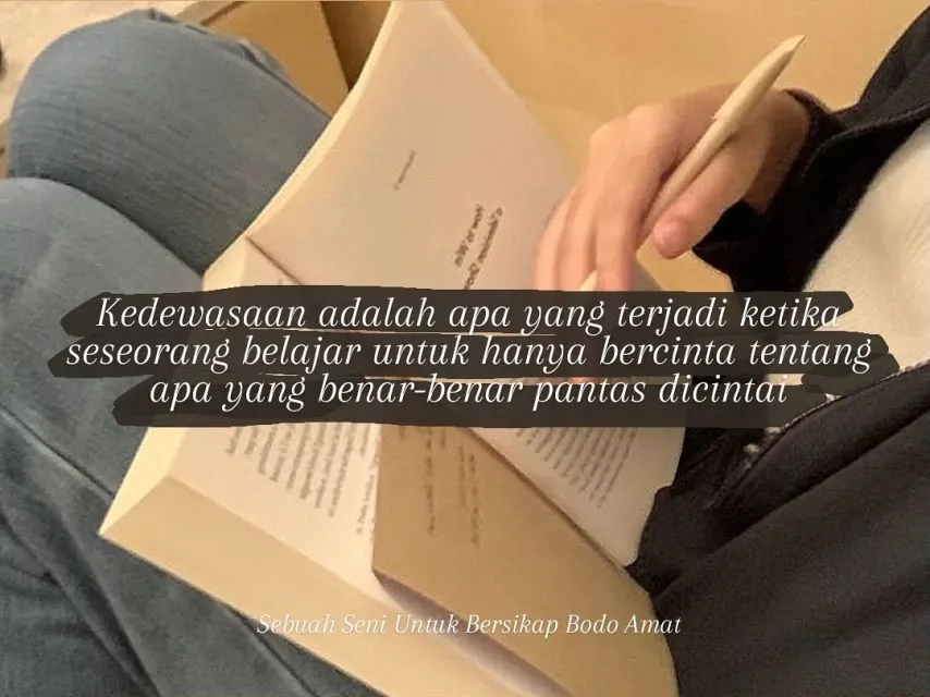 9+ Kutipan Buku Sebuah Seni Untuk Bersikap Bodo Amat 12