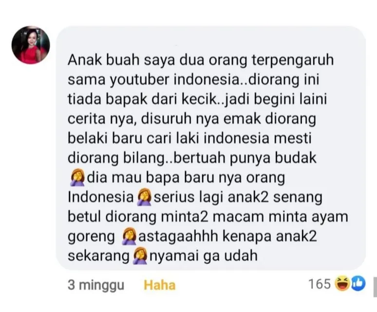 Bukti Bahwa Indonesia dan Malaysia itu Saling Membutuhkan Meski Sering Konflik 19 Nyuruh emak nikah sama orang Indonesia