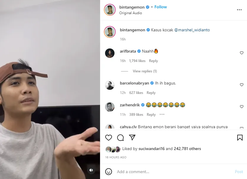 Soal Kasus Dea Onlyfans, Marshel Widianto Akui Nakal, Tapi Tak Mau Kriminal 4 Kasus Marshel