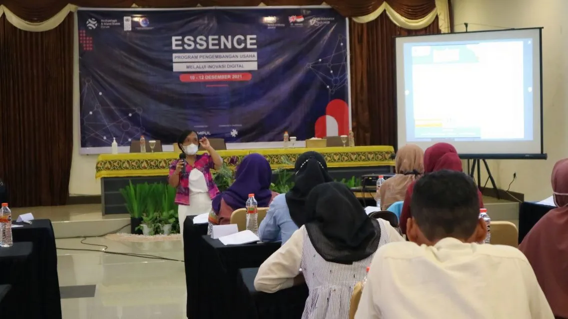 Program ESSENCE UK Indonesia Tech Hub Bekali UMKM di Era Digital 4 Pelatihan program ESSENCE di Lombok