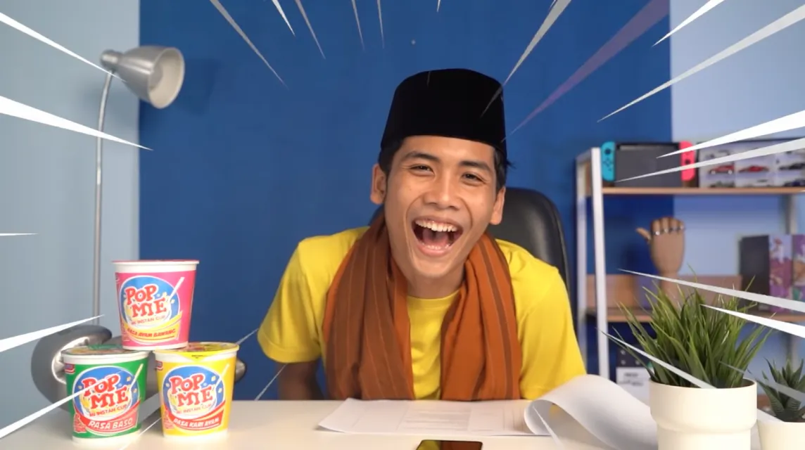 Nyimak Bintang Emon Jadi Mamang Pop Mie Bikin Ramadan Makin Seru 3 Mamang Pop Mie