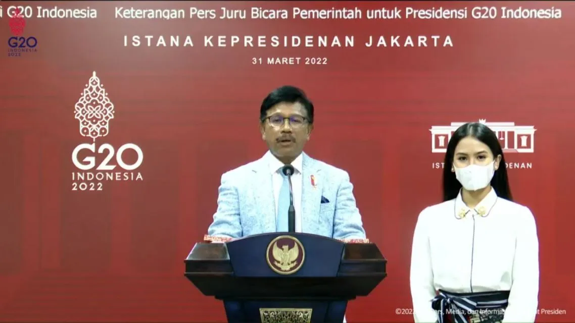 Maudy Ayunda Jadi Juru Bicara Pemerintah untuk Presidensi G20 Indonesia 3 Pengenalan Maudy Ayunda sebagai juru bicara presidensi G20