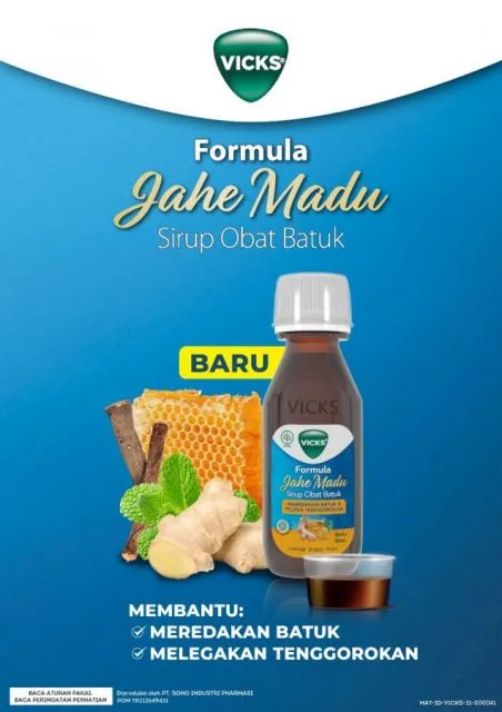 Vicks Luncurkan Vicks Formula Jahe Madu untuk Keluarga Indonesia 4 vicks