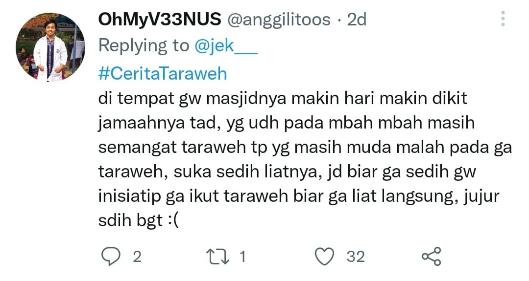 10 Cerita Kocak Warganet Salat Tarawih ini Bikin Ngakak Sekaligus Malu 15 taraweh