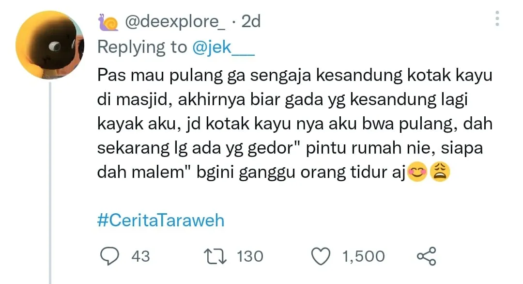10 Cerita Kocak Warganet Salat Tarawih ini Bikin Ngakak Sekaligus Malu 11 humor taraweh