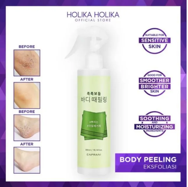 Rekomendasi Body Peeling Spray Terbaik. Ampuh Angkat Sel Kulit Mati dalam Sekejap 8