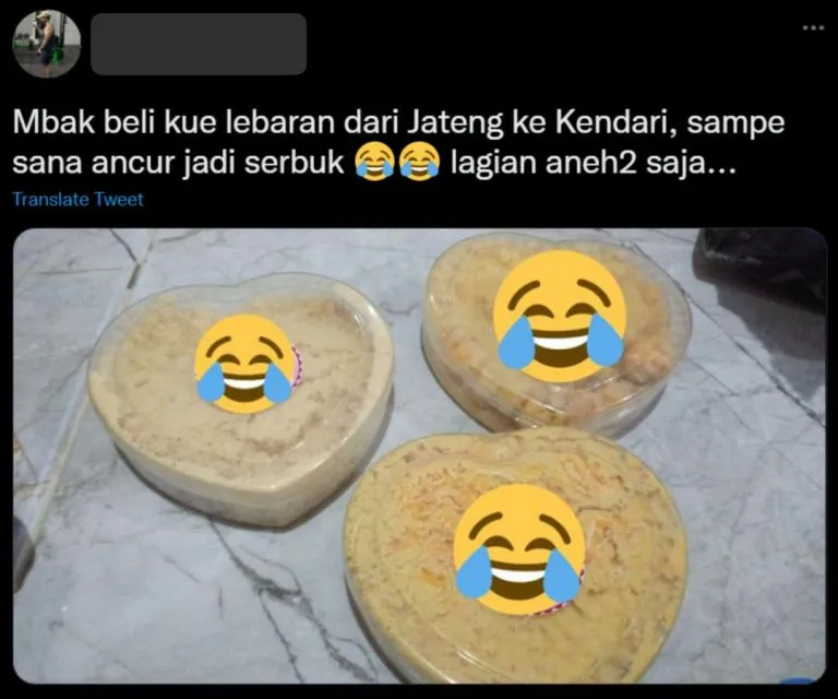 Potret Rintihan Warganet Soal Hampers Lebaran yang Hancur. Nyesek! 11 Hampers lebaran lucu