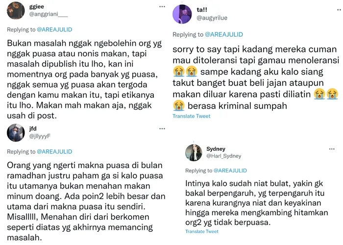 Dituntut Untuk Hargai Orang yang Berpuasa, Begini Tanggapan Reza Arap 4 Tuai pro kontra warganet