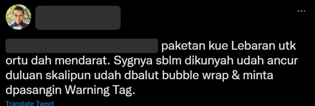Potret Rintihan Warganet Soal Hampers Lebaran yang Hancur. Nyesek! 13 Hampers lebaran lucu