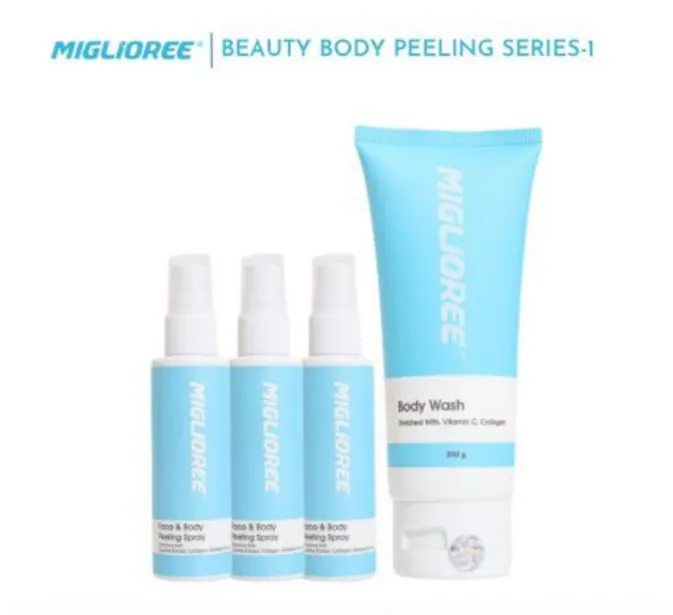 Rekomendasi Body Peeling Spray Terbaik. Ampuh Angkat Sel Kulit Mati dalam Sekejap 11 Body Peeling Spray