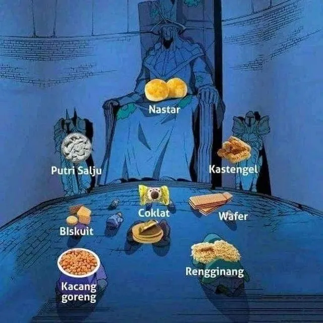 Kumpulan Meme Kasta Tertinggi versi Ramadan. Mana yang Paling Relate? 9 Nastar favorit