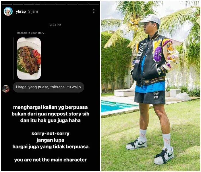 Dituntut Untuk Hargai Orang yang Berpuasa, Begini Tanggapan Reza Arap 3 Tanggapan Reza Arap saat dituntut hargai orang berpuasa