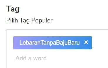 #LebaranTanpaBajuBaru: Maknai Lebaran Lebih Mindfull, Bukan Semata Baju Baru 2