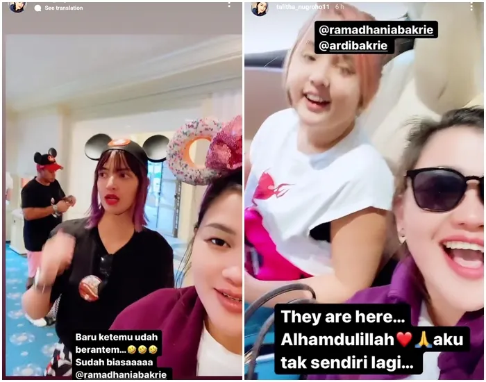 Nia Ramadhani dan Keluarga Liburan ke Amerika Serikat Usai Rehabilitasi 2 Nia Ramadhani dan Ardi Bakrie liburan ke Disneyland, AS