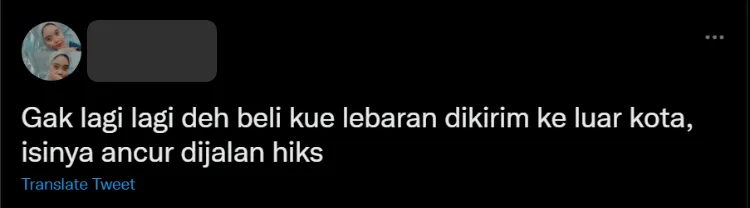 Potret Rintihan Warganet Soal Hampers Lebaran yang Hancur. Nyesek! 16 Hampers lebaran lucu