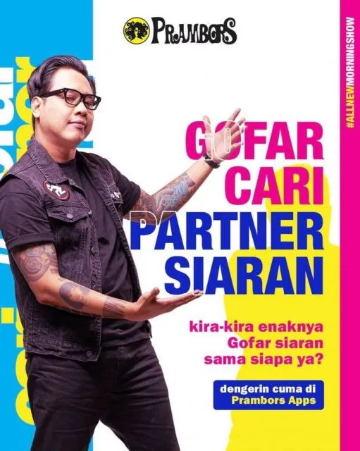 Gofar Hilman Jadi Penyiar Baru Prambors, Tuai Pro Kontra Warganet 3 Gofar Hilman jadi penyiar baru Prambors