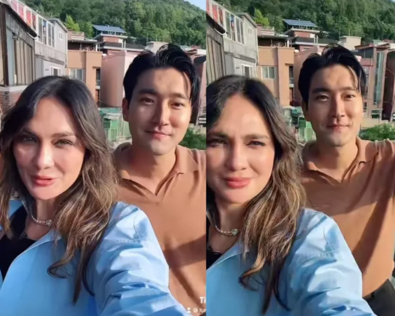 Luna Maya Ketemu Choi Siwon di Korea, Warganet Doakan Semoga Berjodoh 4