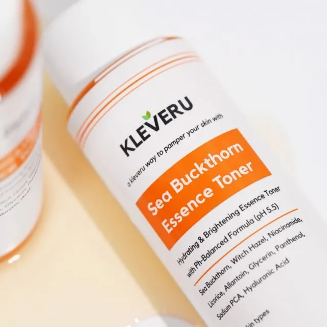 7 Produk Skincare Andalan Cewek-cewek SkuatHipwee. Cinta Banget! 9 Kleveru Sea Buckthorn Essence Toner