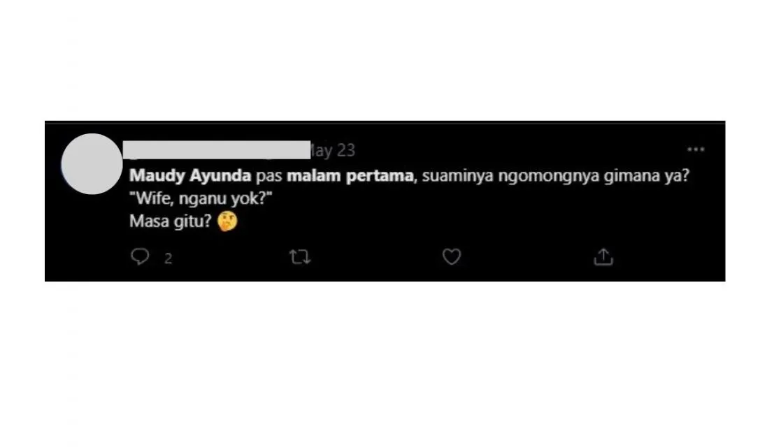 5 Skenario Pillow Talk Malam Pertama Maudy Ayunda dan Jesse Choi. Pasti Berat Obrolannya~ 8 Maudy Ayunda
