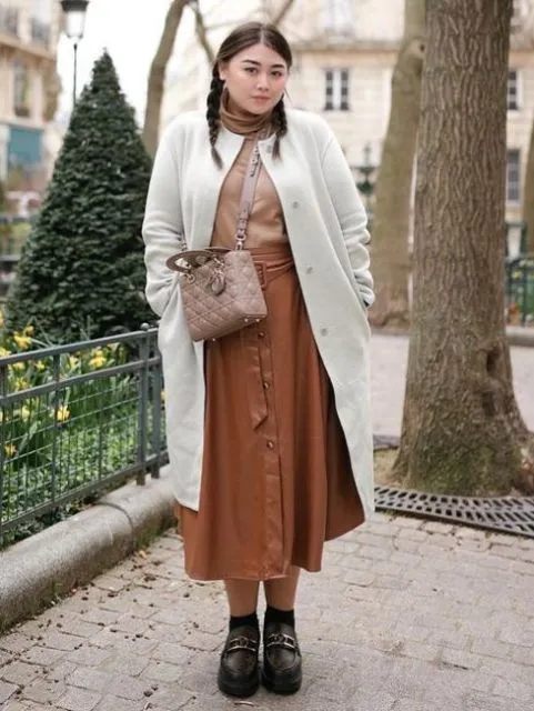 Inspirasi Gaya Outfit untuk Tubuh Plus Size ala Clarissa Putri. Stunning! 13