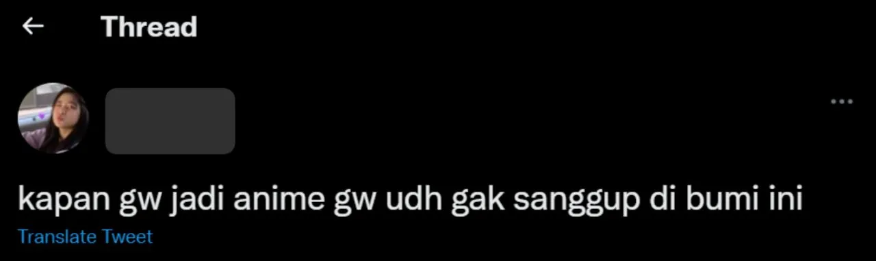 Potret Warganet Halu Pengin Pindah ke Dunia Anime. Berat Banget Hidup di Dunia Nyata 10