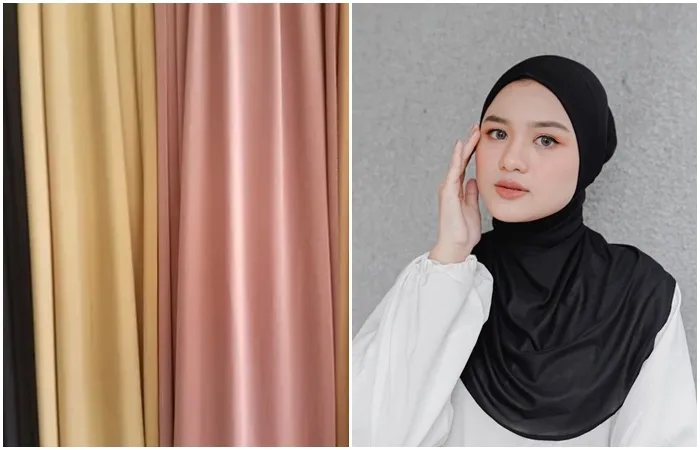 5 Jenis Kain Ciput yang Nyaman Dipakai 7 Gamis bahan jersey