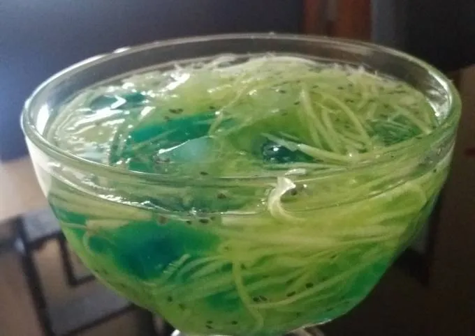 Resep Es Sarang Burung, Minuman Manis Mengenyangkan 2 es sarang burung