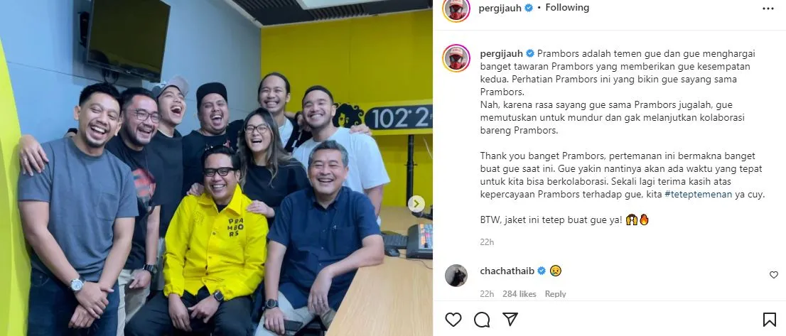 Gofar Hilman Putuskan Mundur dari Prambors Usai Tuai Banyak Penolakan Publik 3 Gofar Hilman mundur dari Prambors