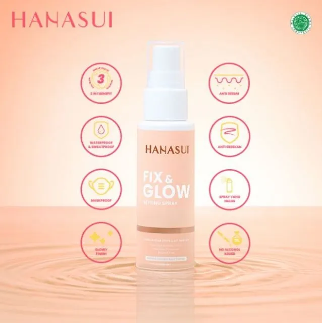 Rekomendasi Setting Spray yang Bisa Jaga Ketahanan Makeup Seharian 8 hanasui setting spray