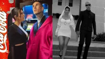 Detail Pernikahan Kourtney Kardashian dan Travis Barker. Digelar Tertutup dan Sederhana