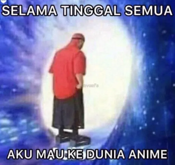 Potret Warganet Halu Pengin Pindah ke Dunia Anime. Berat Banget Hidup di Dunia Nyata 12